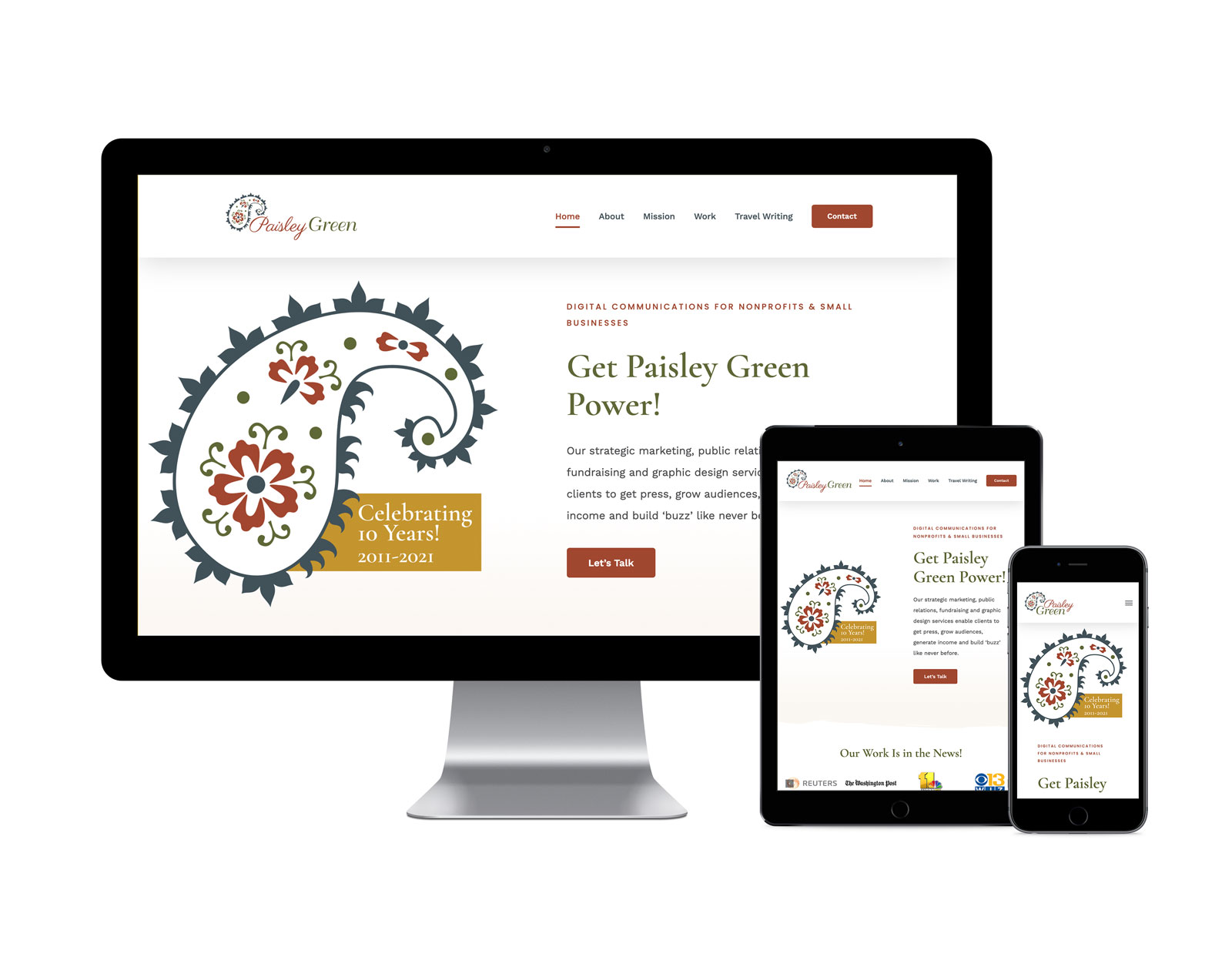 Paisley Green website