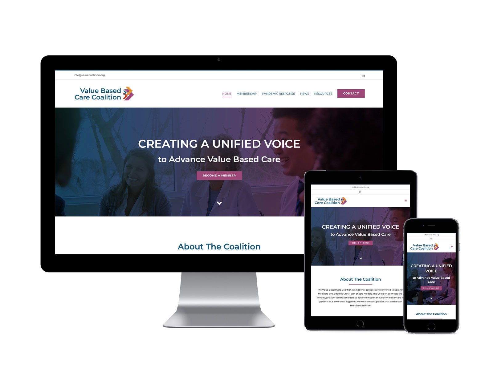 Value Based Care Coalition website